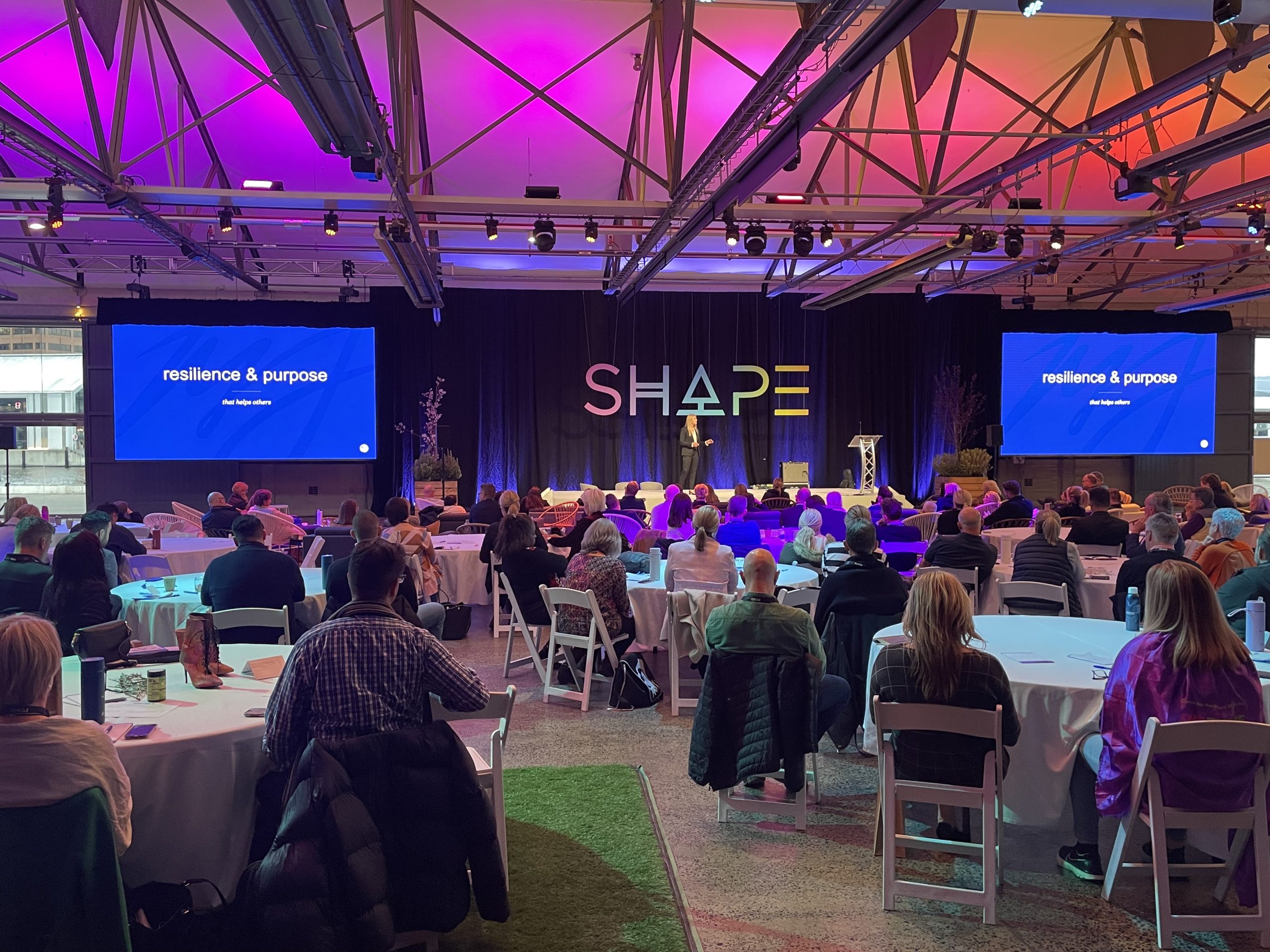 At RCSA SHAPE 2022 in Hobart